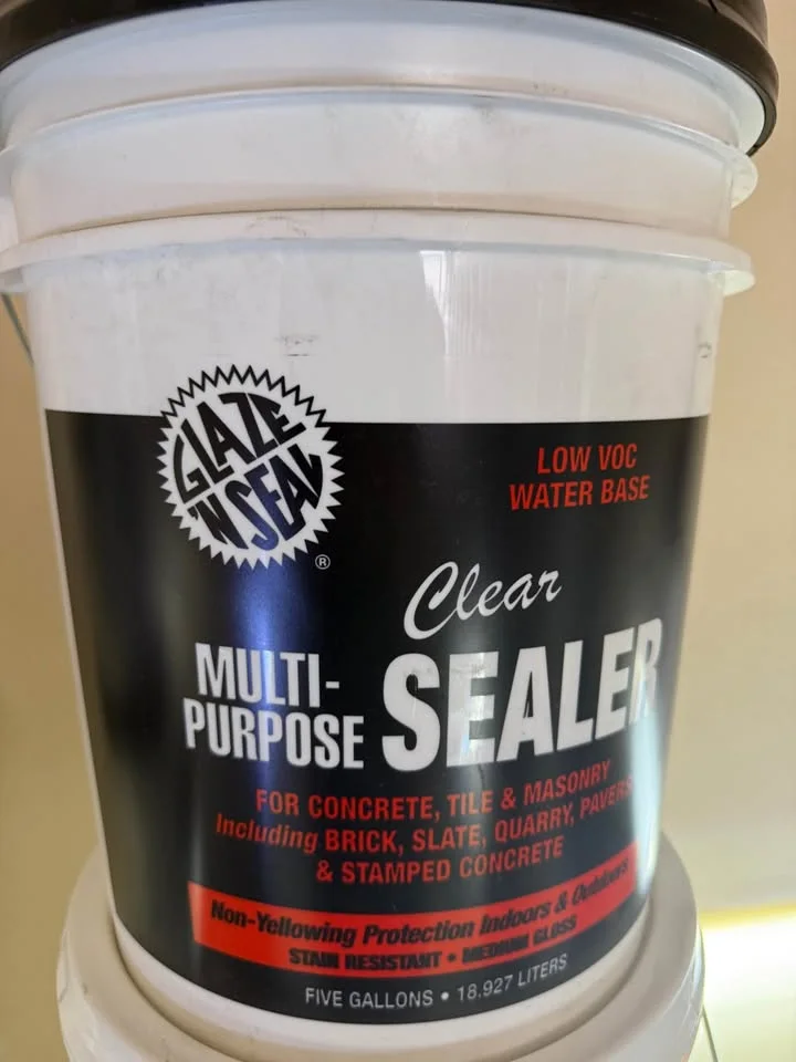 Glaze ’N Seal — Clear · Multi-Purpose sealer, actual 5 gallon bucket