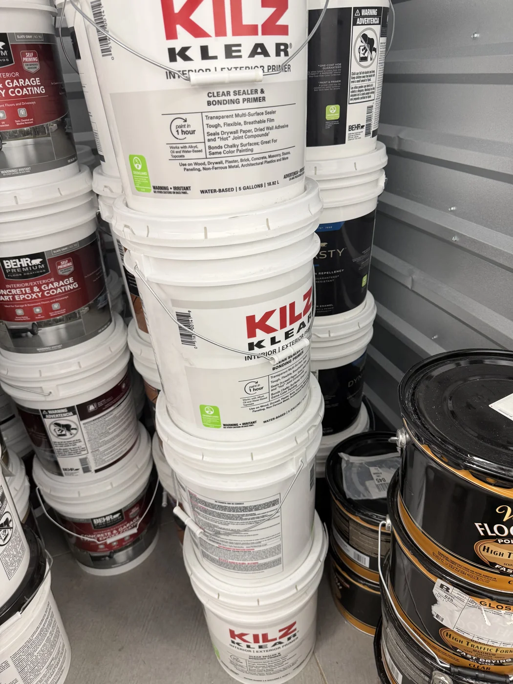 KILZ KLEAR, additional bucket view 4