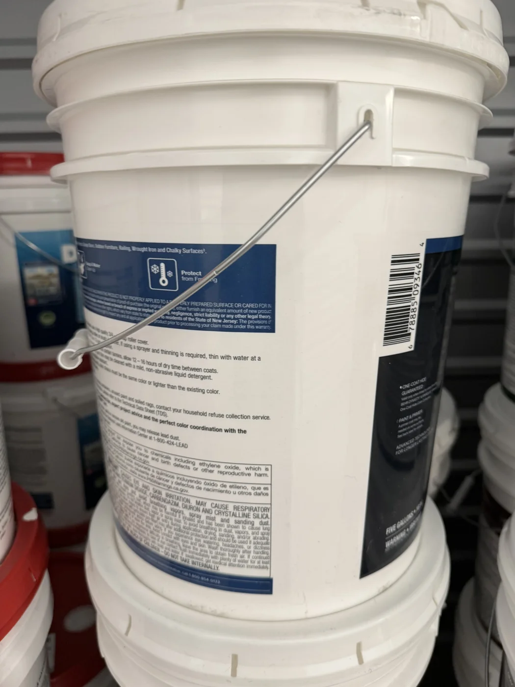 BEHR Marquee, additional bucket view 2
