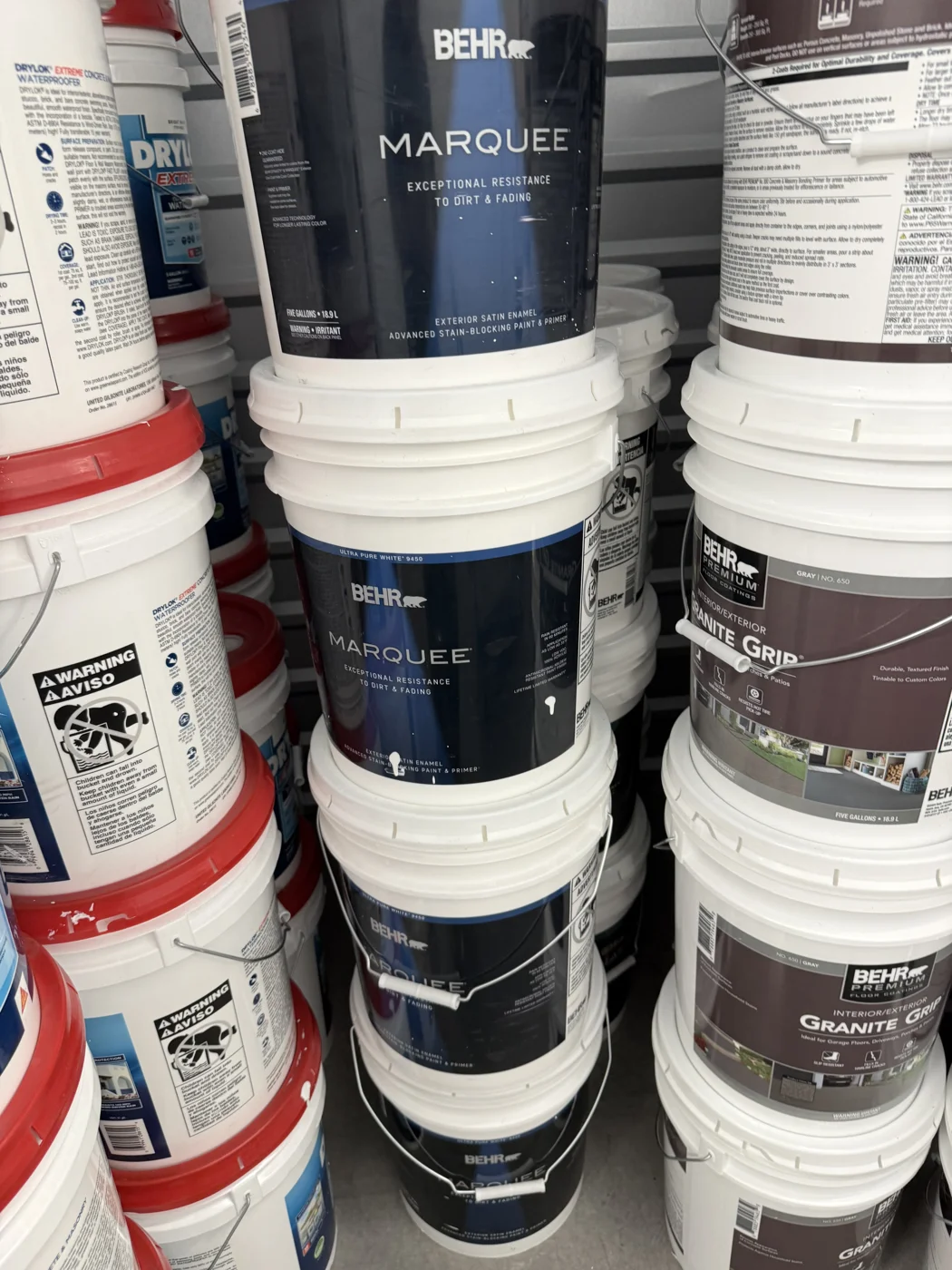 BEHR Marquee, additional bucket view 3