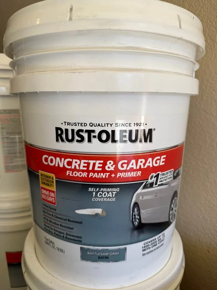 Rust-Oleum — Battleship Gray · 1-Part Epoxy, actual 5 gallon bucket